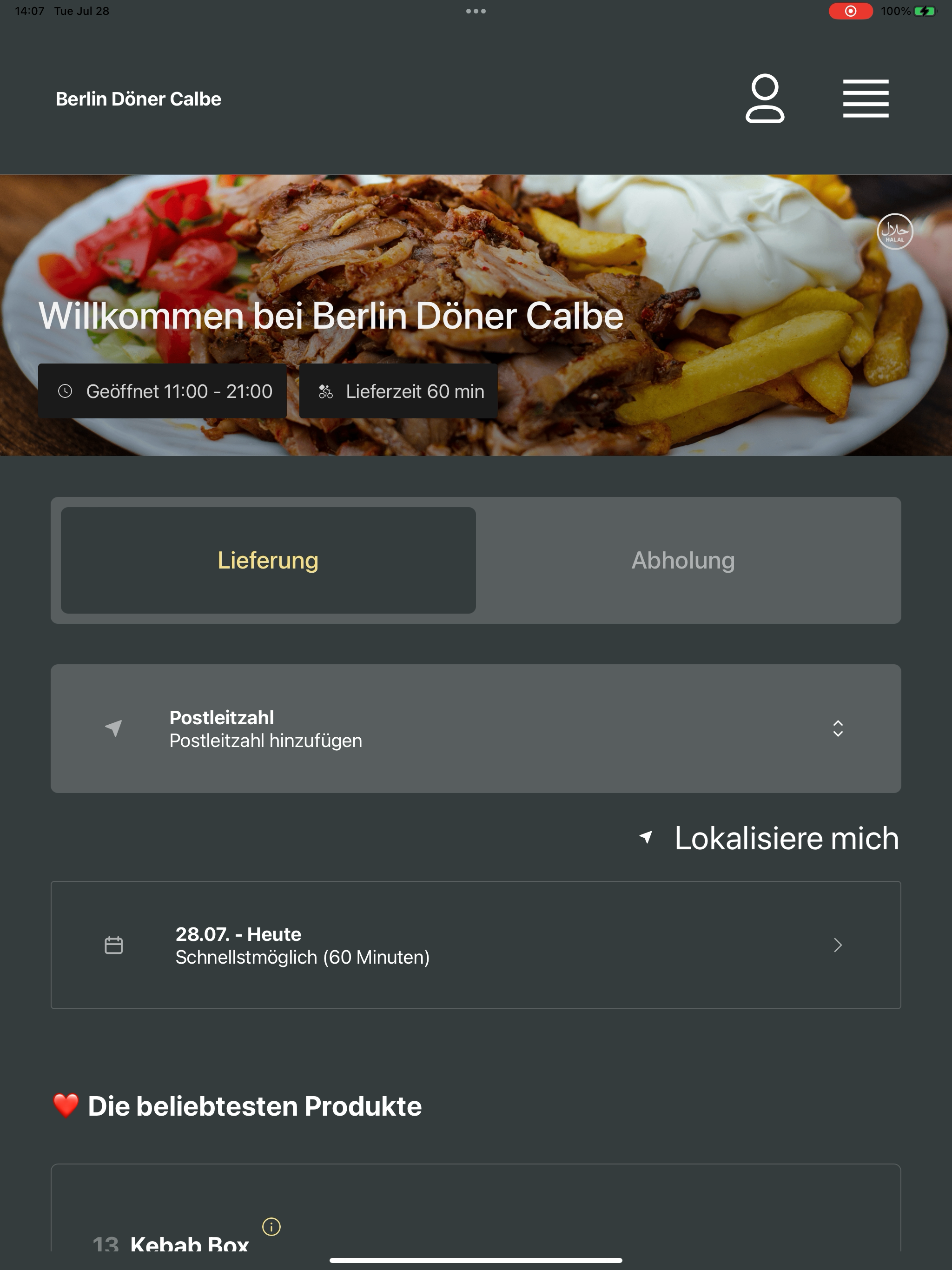 Berlin Döner Calbe screenshot 9