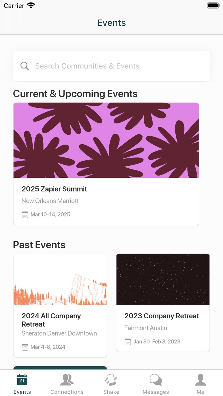iPhone screenshot