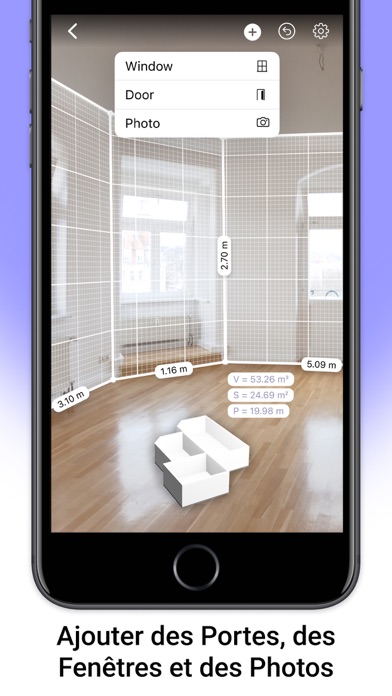 Screenshot #3 pour Plan Maison 3d - Mesure Metre