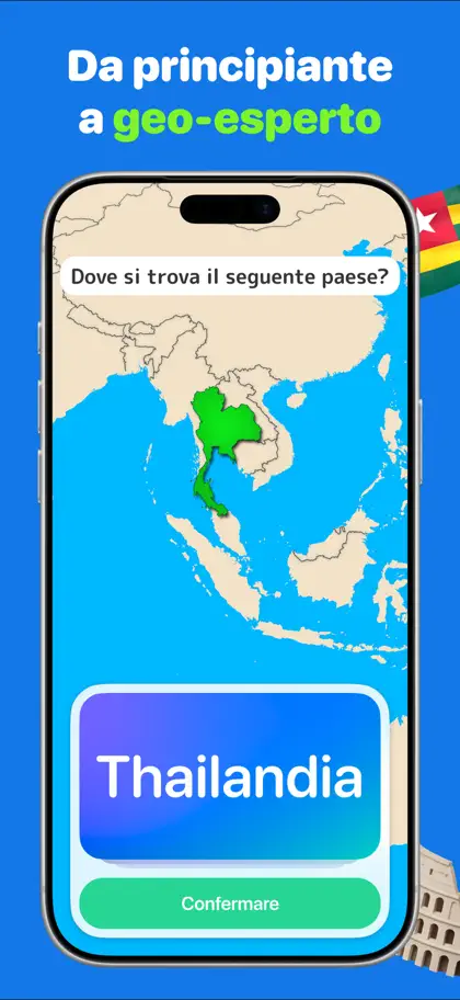 Screenshot 4 von 6 zu Geography Quiz: GeoGeek