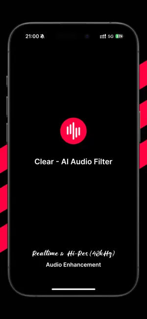 Clear - AI Audio Filter screenshot 1