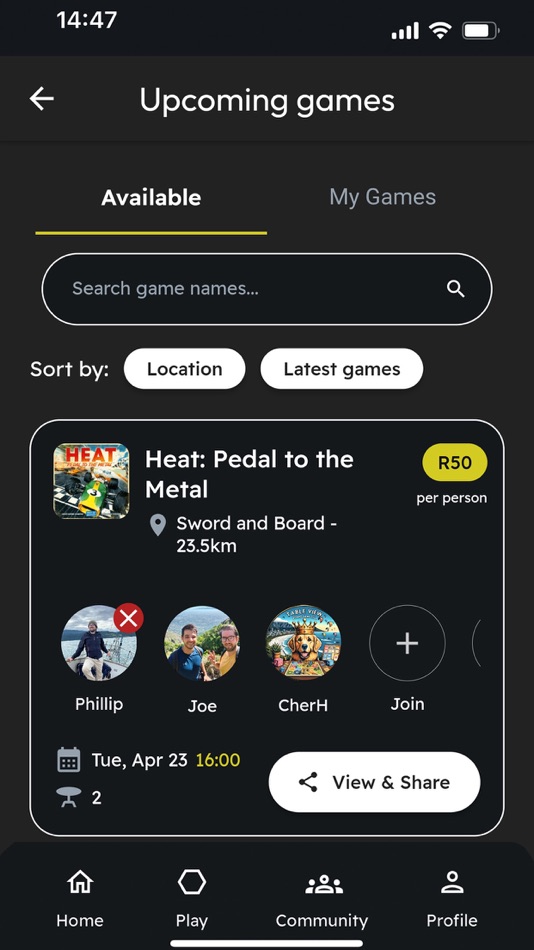 #7. BoardgameHQ (iOS) 由: PVC Digital Designs