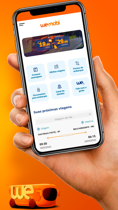 wemobi - passagens de ônibus Screenshot