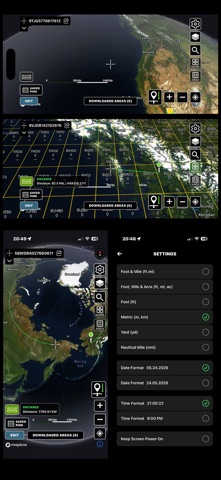 MGRS Offline Map Satellite screenshot
