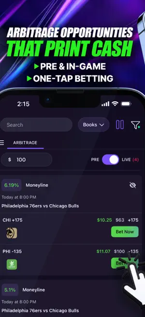 Sharp App: Sports Betting screenshot 2
