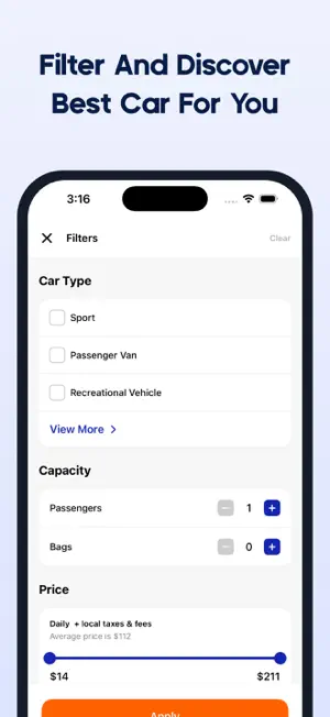 Rent a Car・Cheap Rental Cars screenshot 3