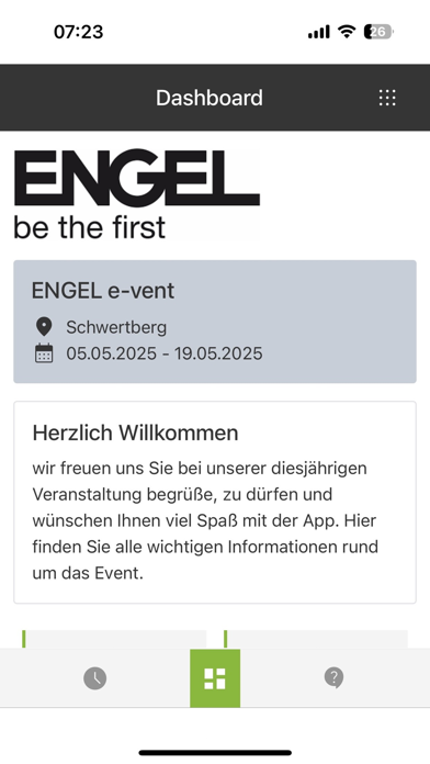 ENGEL e-vent Screenshot