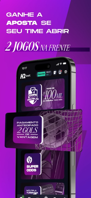 H2bet - Casa de Apostas Online screenshot 5
