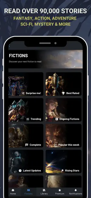 Royal Road - Read Stories screenshot 1