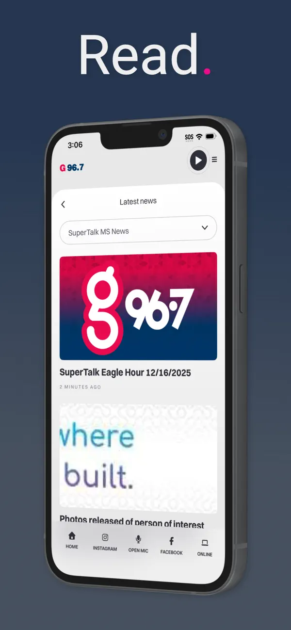 Screenshot #2 pour WGBL-FM G96.7