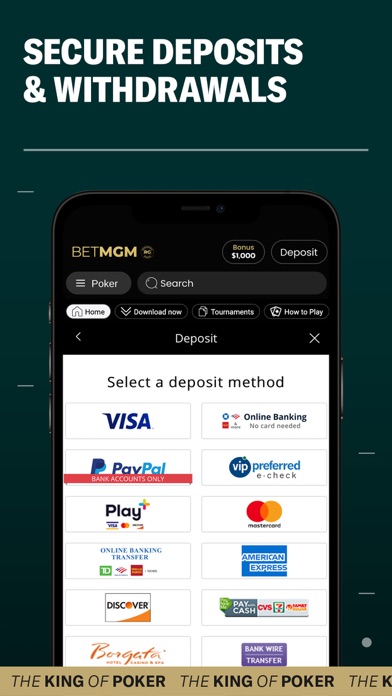 BetMGM Poker | PA Casino Screenshot