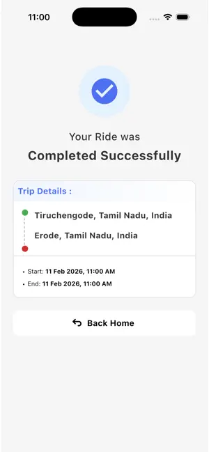 Nithra Ride Captain iPhone screenshot 5