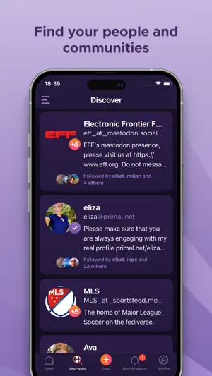 Nos Social screenshot 1