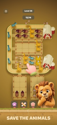 Safari Sort: Zoo Puzzle iPhone screenshot