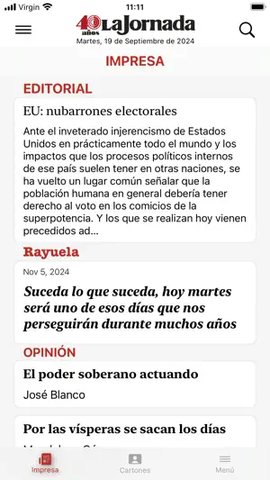 La Jornada screenshot 2