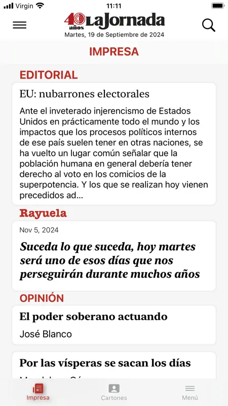 La Jornada screenshot 2 of 10