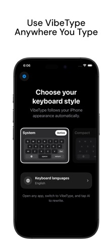 VibeType: Your AI Keyboard Screenshot 3 of 4