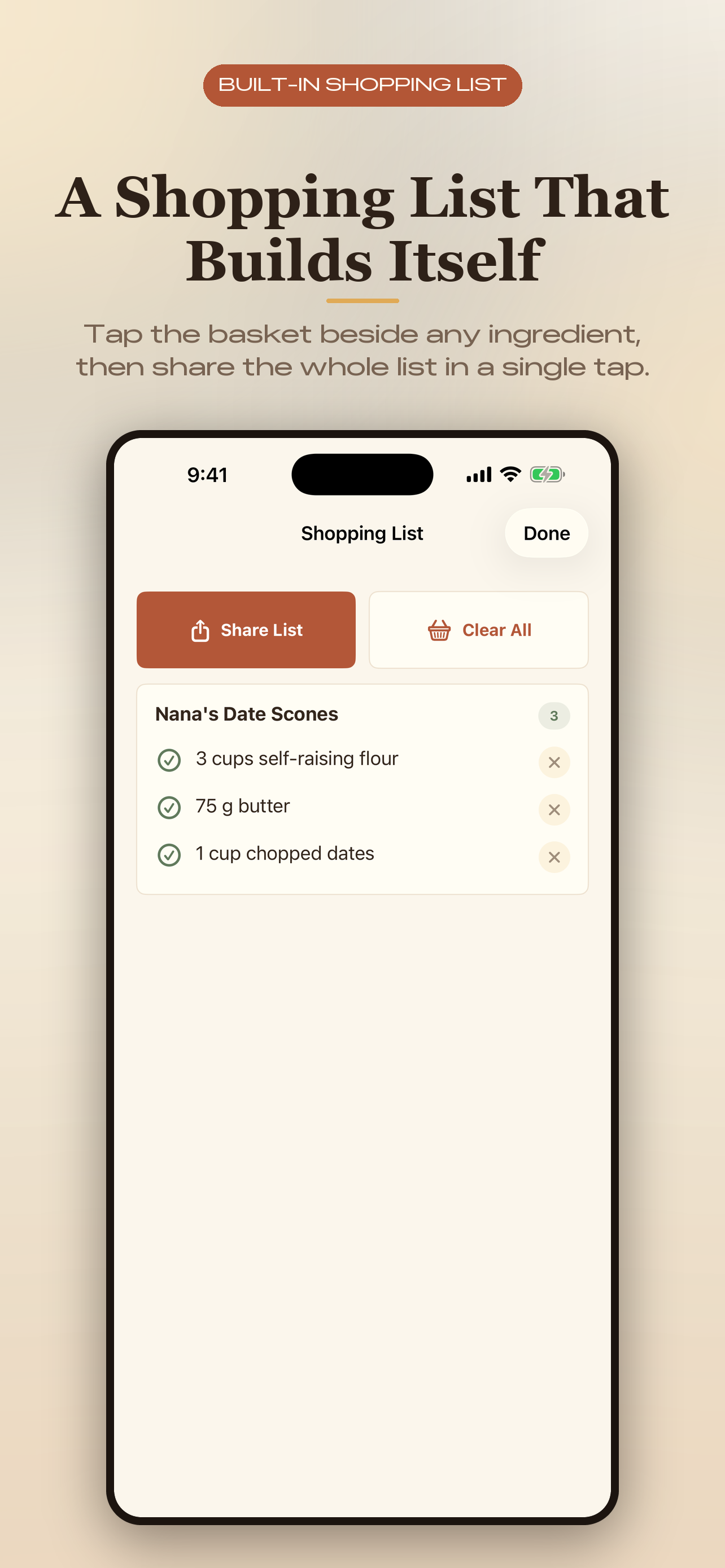 Recipe Keepsake screenshot 8