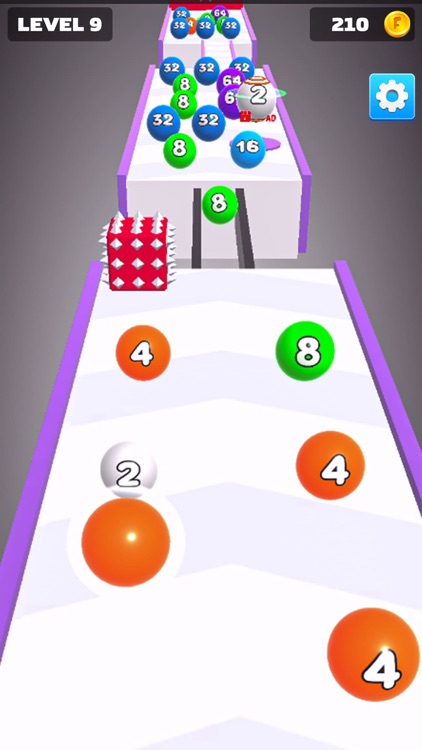 Ball Merge 3D - Number Master screenshot-3