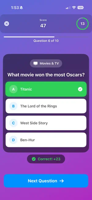 Offline Trivia screenshot 2
