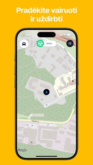 Etransport - Vairuotojams iPhone screenshot 3 - Business app