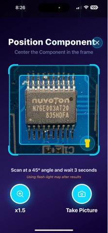 ElectroScan AI: Chip Scanner Screenshot 4 of 9