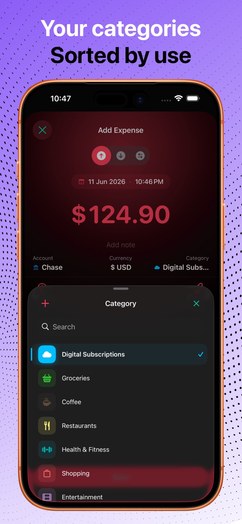 FlowBudget: Expense Tracker screenshot 4