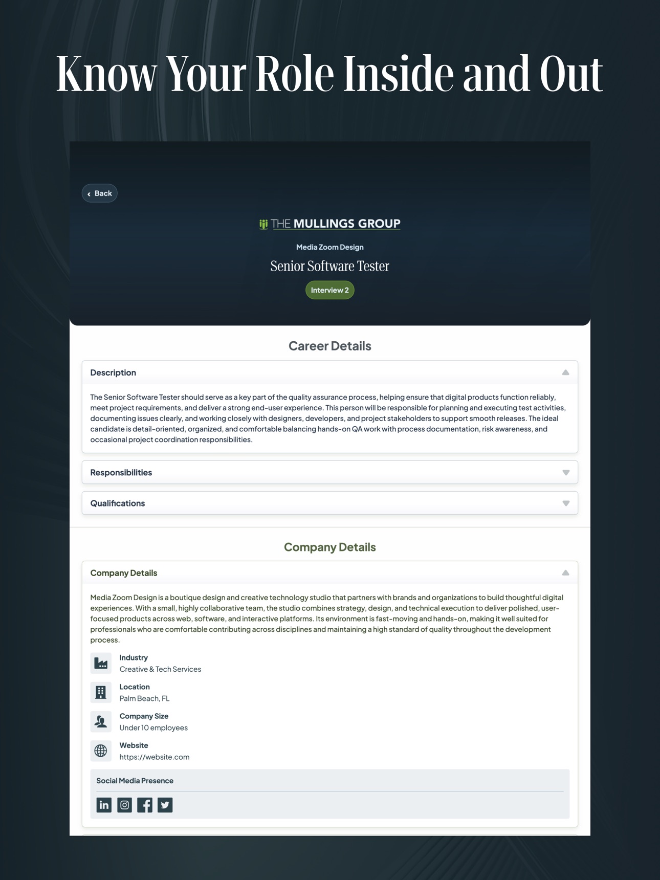 Screenshot 4 of The Mullings Group