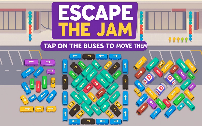 Bus Jam: Parking Car Games Screenshot