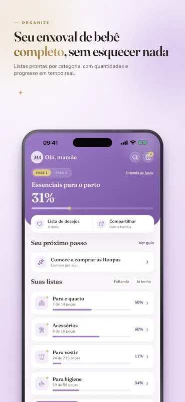 Enxovaly: Enxoval de bebê screenshot 1 of 8