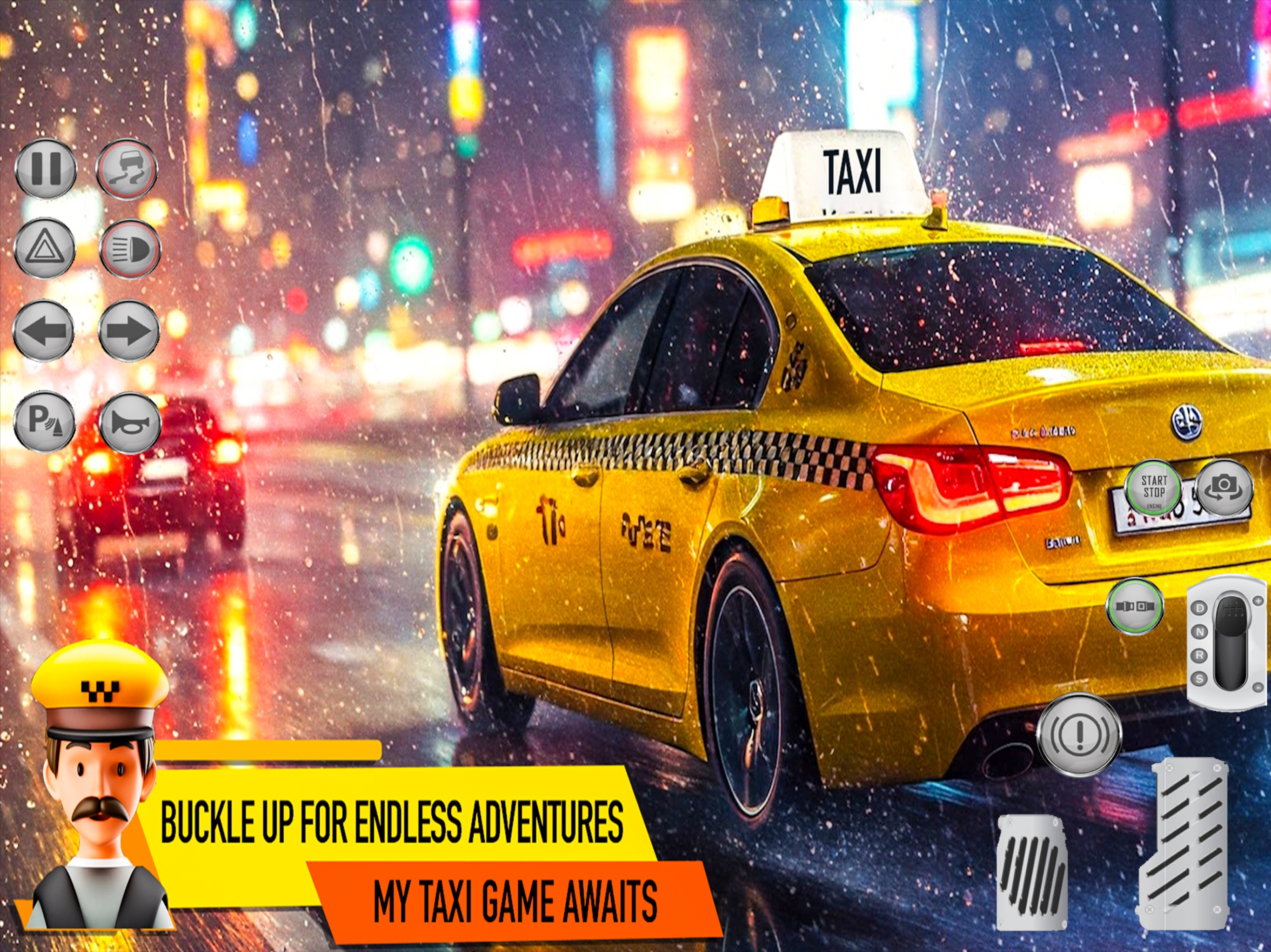 Taxi Simulator 2023: Taxi Game
