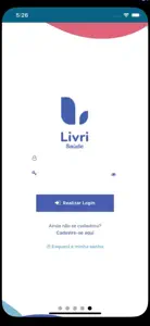 Livri Saúde screenshot #2 for iPhone