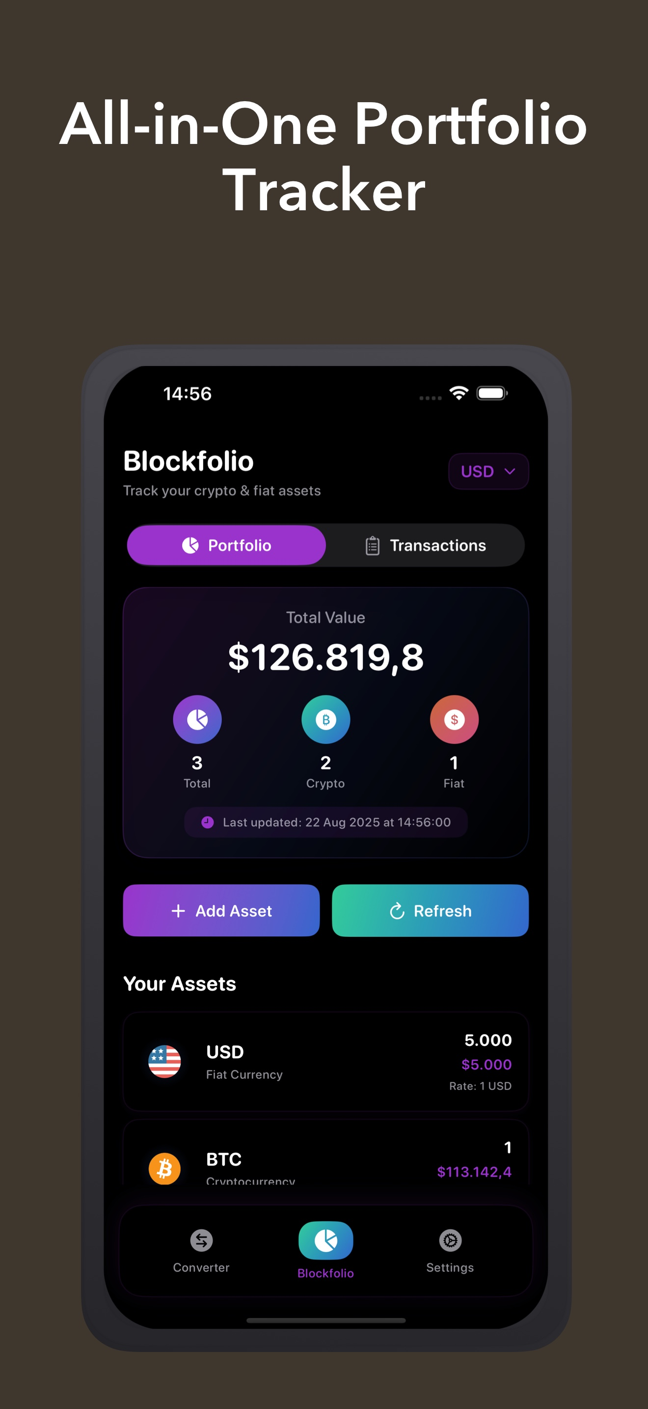 Blockfolio Pro: Crypto Tracker