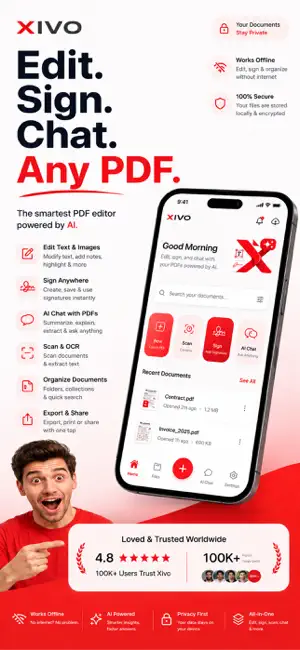 Xivo: PDF Editor & AI Scanner screenshot 1