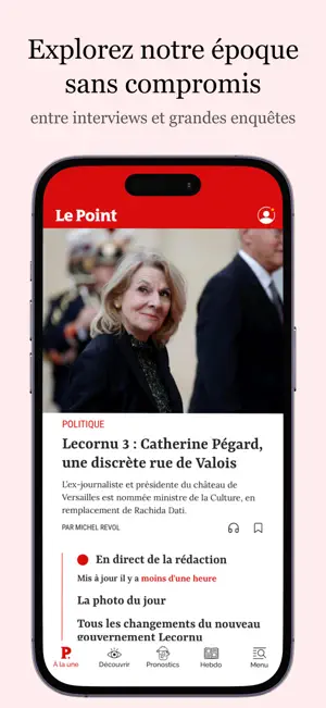 Le Point | Actualités & News screenshot 2