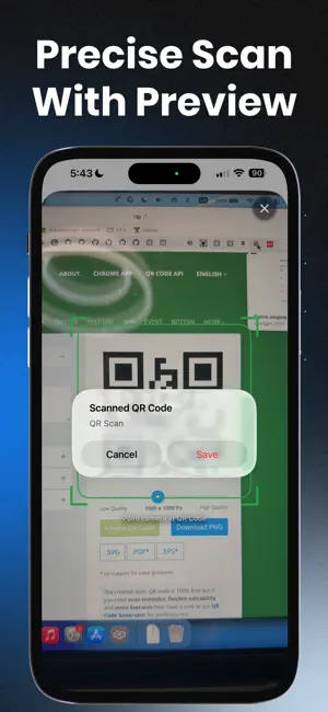 QRForge: QR Scanner Generator screenshot 2