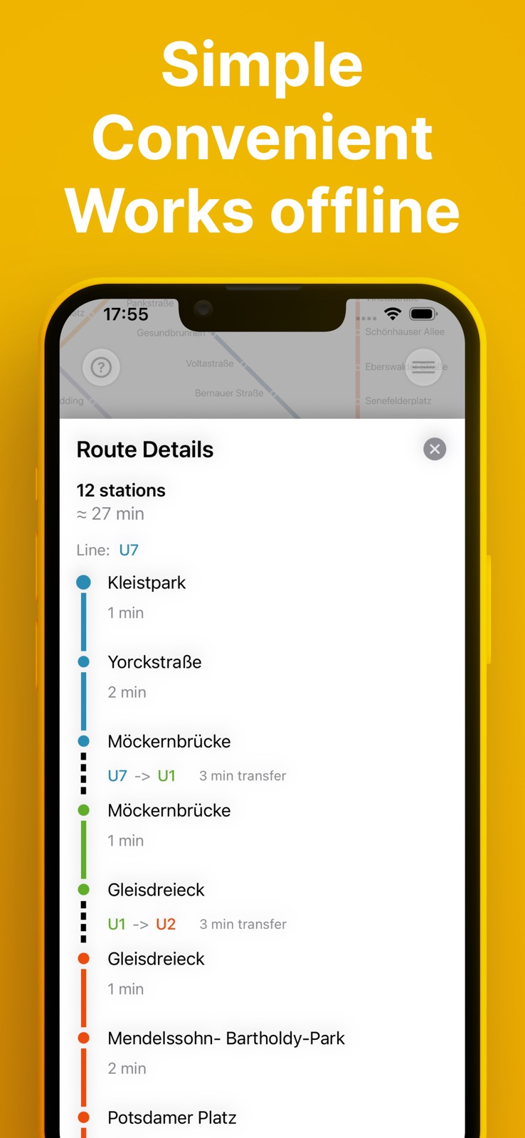 Metro Germany: Offline Map iphone screenshot 3
