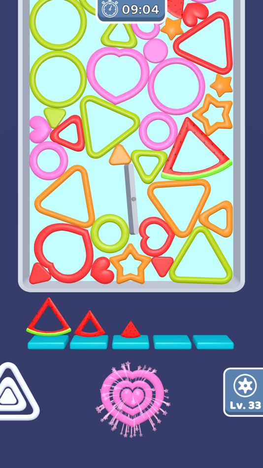 #4. Color Shape Jam - Match Puzzle (iOS) Podle: Rise Up Labs