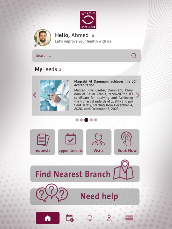 Magrabi Health iPad screenshot 1 - Medical app