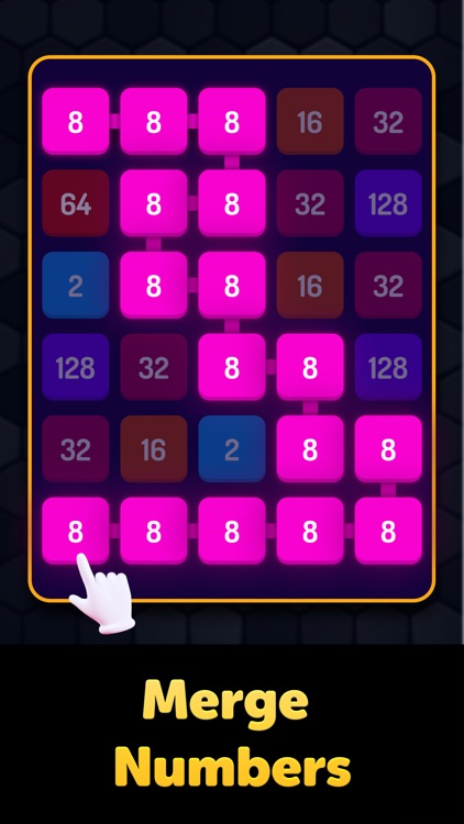 Two Square: 2048 Numbers Merge