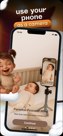 Sabi Nanny - Baby Monitor iPhone screenshot
