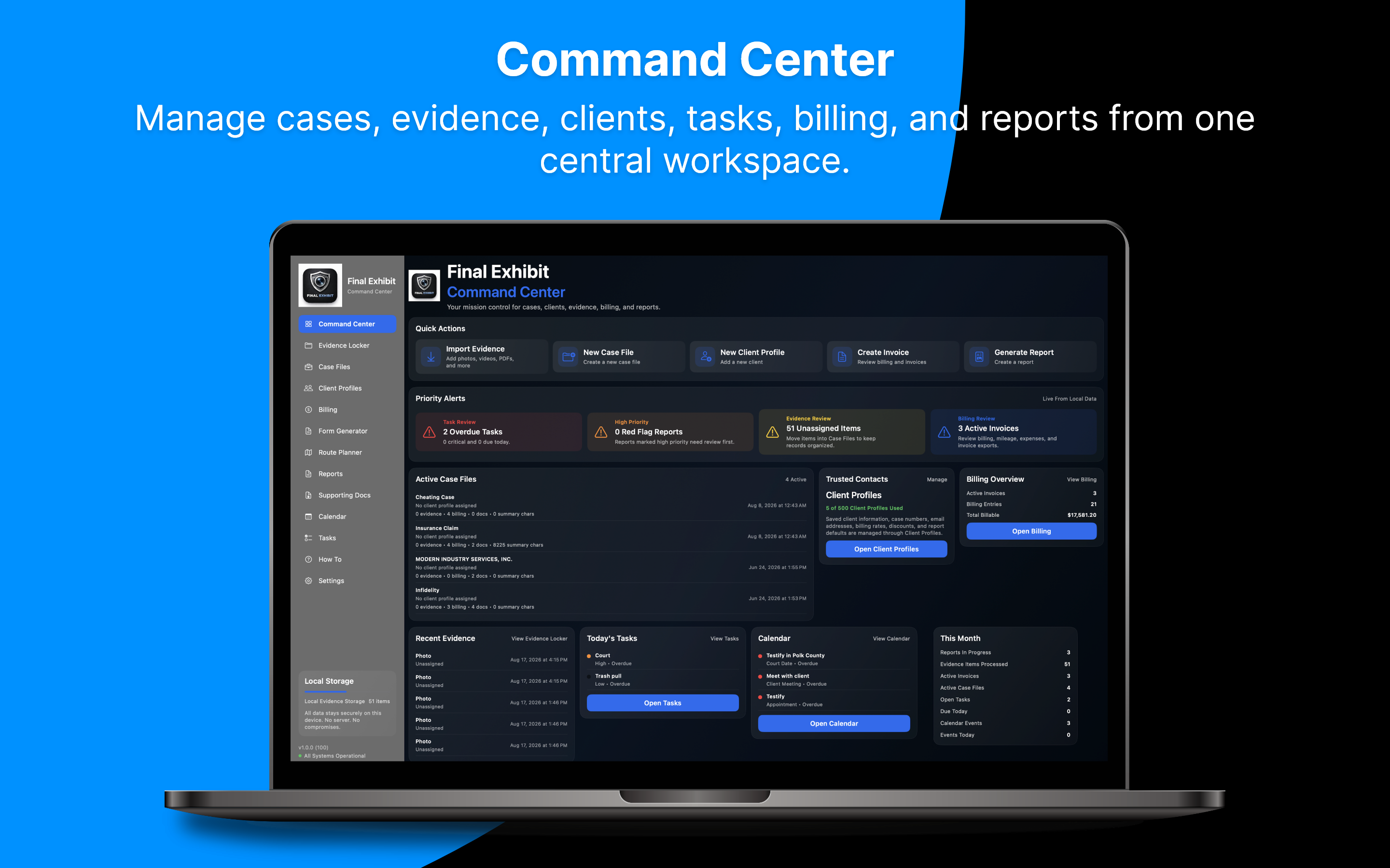 Final Exhibit: Case Builder screenshot 11