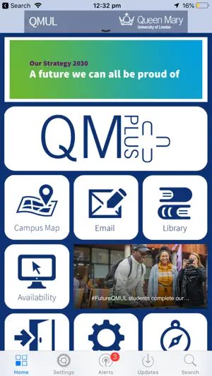 QMUL screenshot 2