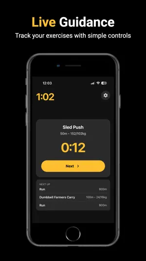 TrainRox - Hyrox Workout screenshot 4