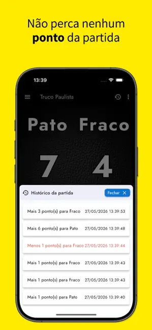Marcador de Truco digital iPhone screenshot 2