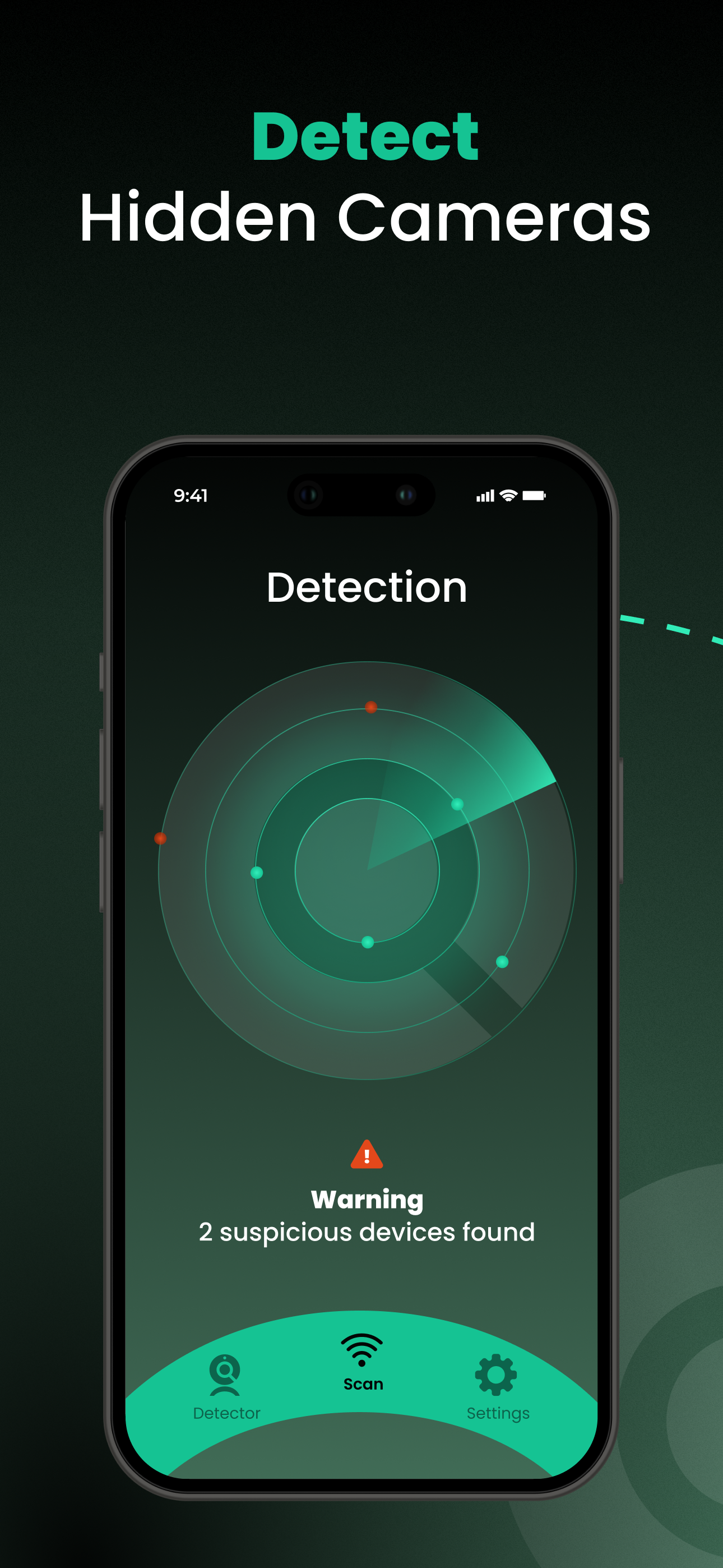 Find Hidden, Detect Cameras