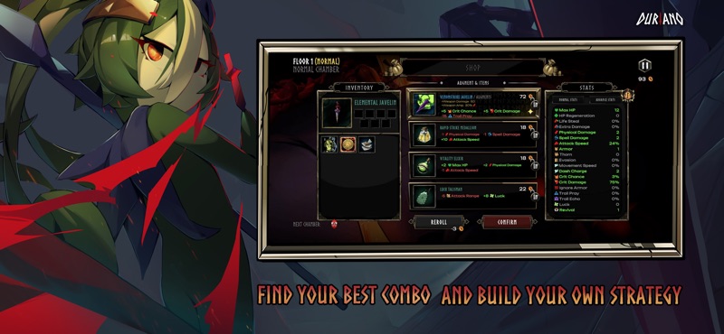 Duriano: Roguelike RPG screenshot 2