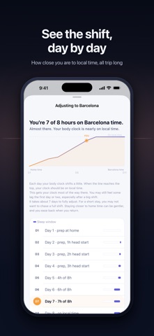 Driftwise: Jet Lag Sleep Plan Screenshot 2 of 5