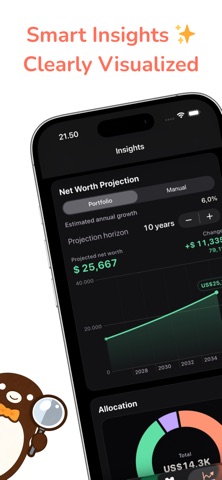 Wealthly: Net Worth Tracker Screenshot 7 of 8