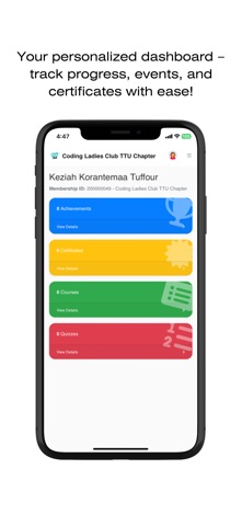 Attendly by Coding Ladies iPhone screenshot